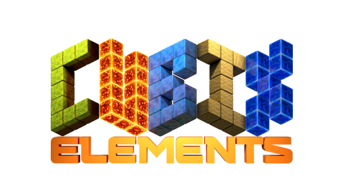 Logo for Cubix Elements Game